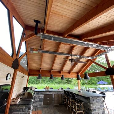 Patio Infrared Heating System